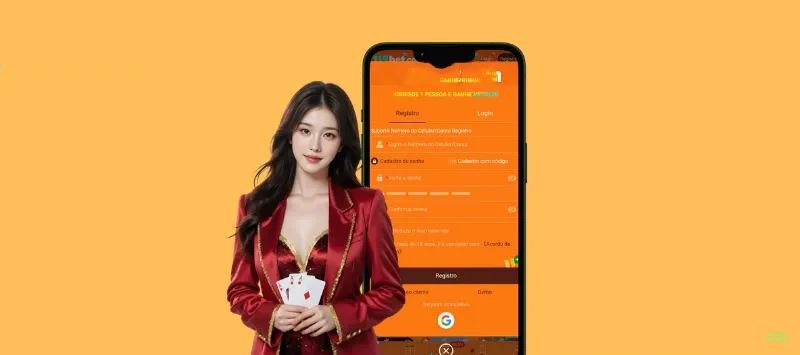 Aplicativo móvel 88b para iOS e Android